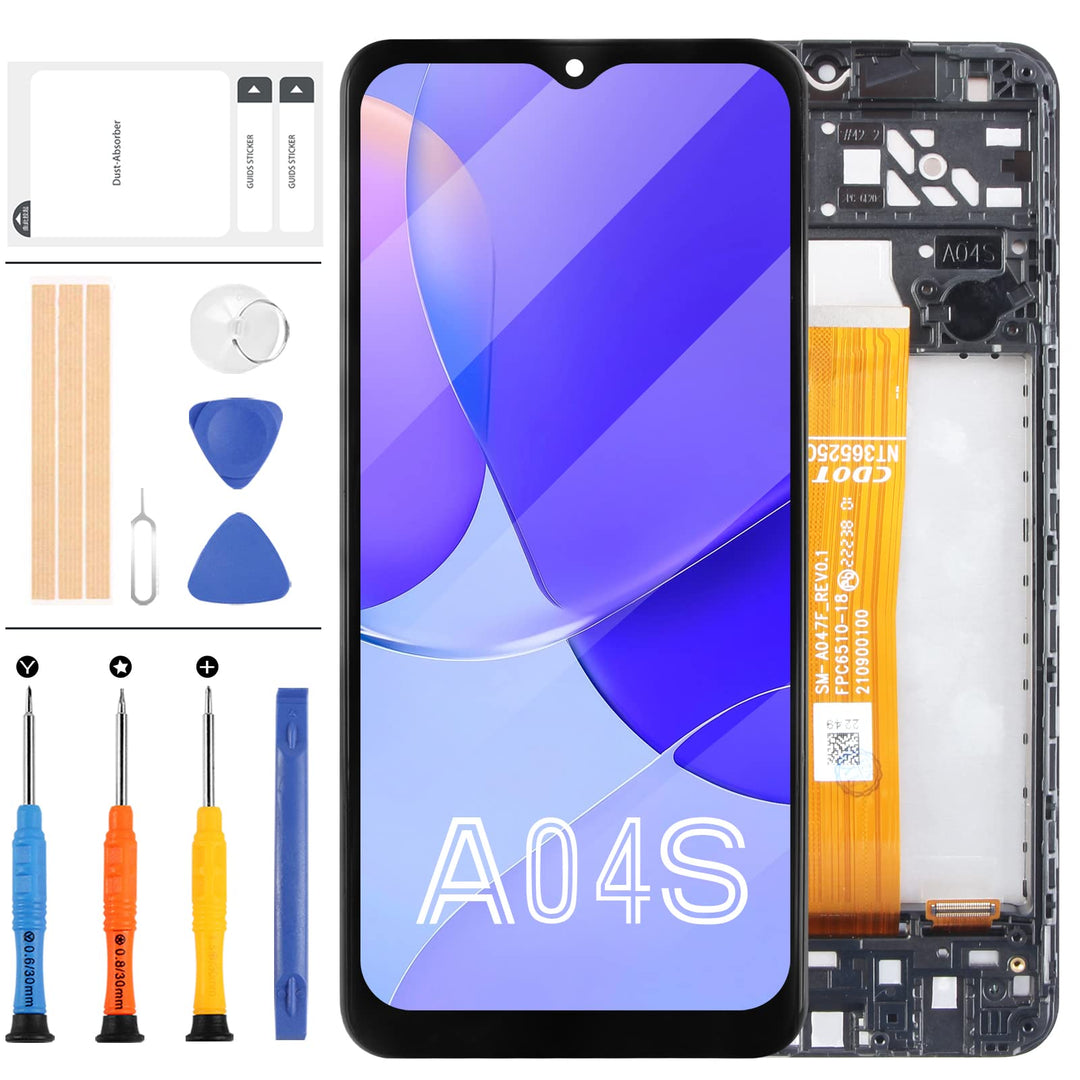 LCD-Bildschirm Ersatz für Samsung Galaxy A04S 2022 SM-A047 SM-A047F LCD-Display Touchscreen Digitize