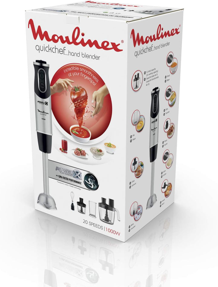 Moulinex 1 Quickchef DD65J8, 1000, Legierter Stahl, 800 milliliters