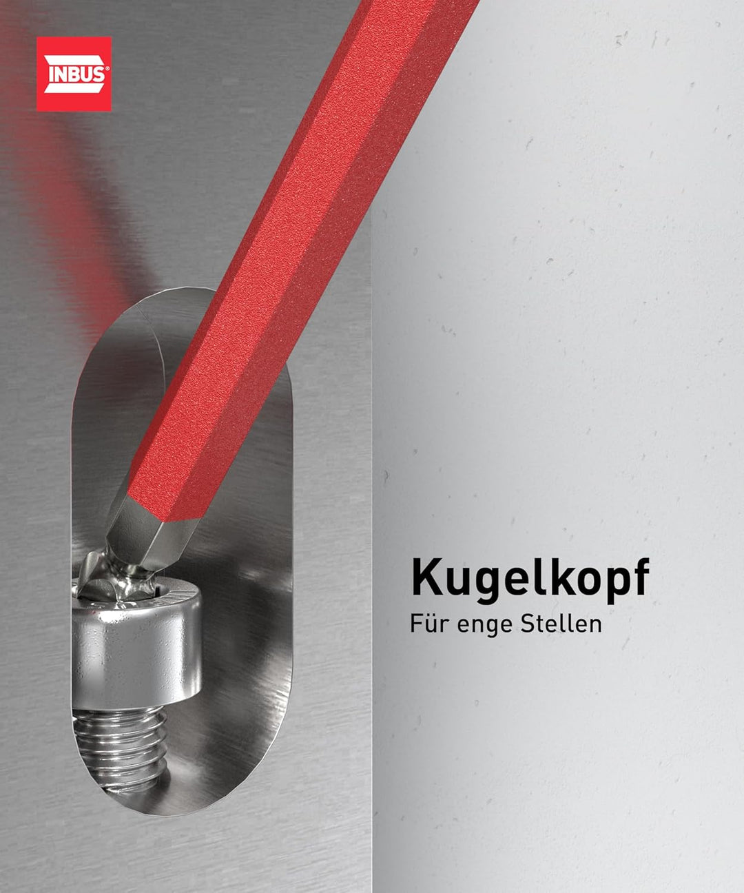 INBUS® 75558 DEUTSCHLAND Set 9tlg, 1.5–10mm, mit ColorGrip & Kugelkopf | Das Original. Made in Germa