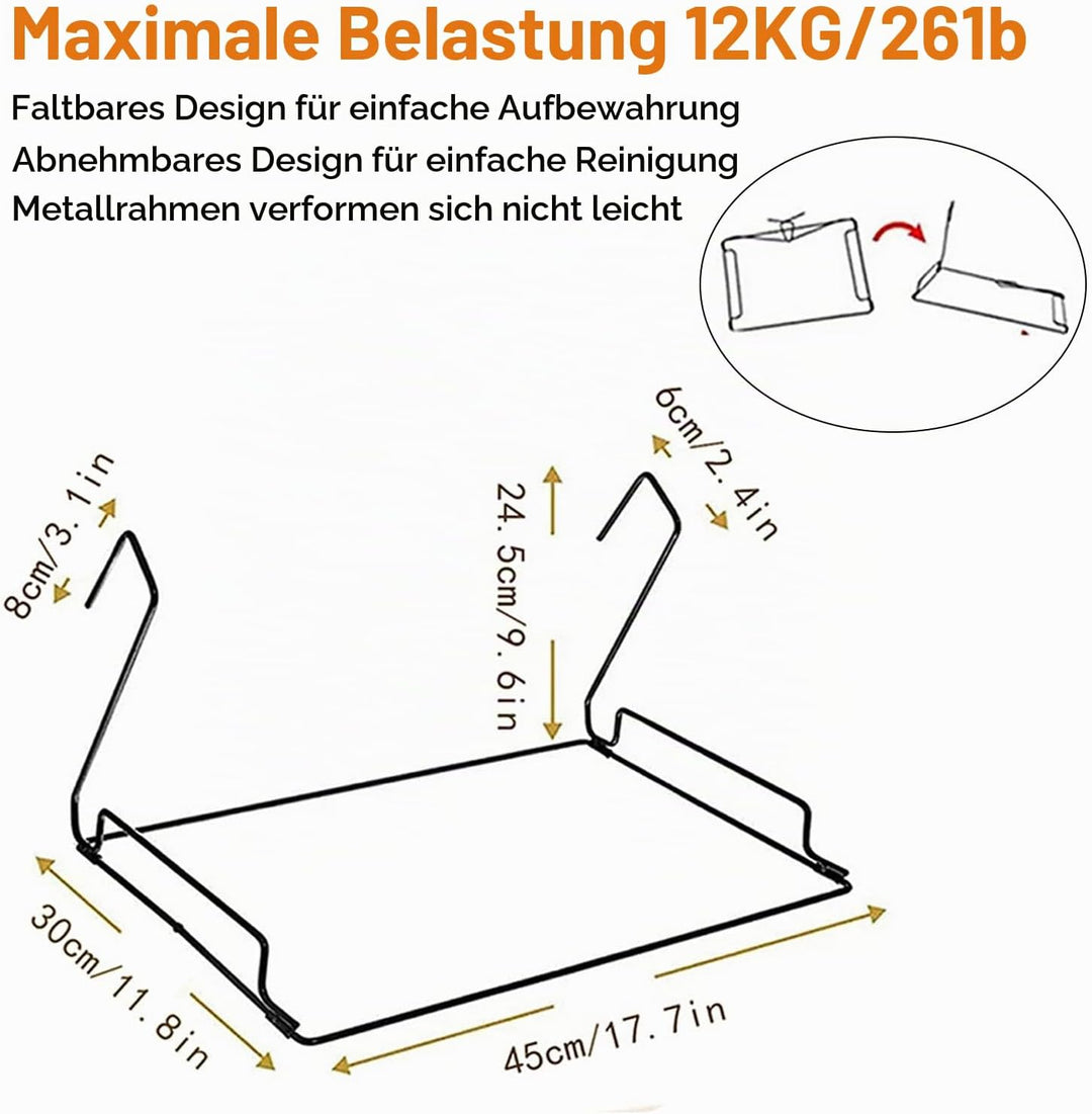Katzenliege für Heizung, Hängeliege Hängematte, Heizkörperliege Liege Katze, Katzenheizungsliege mit
