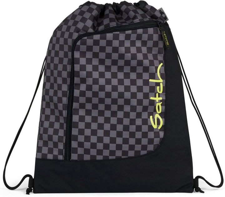 Satch Air Light Edition Schulrucksack Set 3tlg. inkl. Pencil Slider und Sportbeutel Dark Skate, Dark
