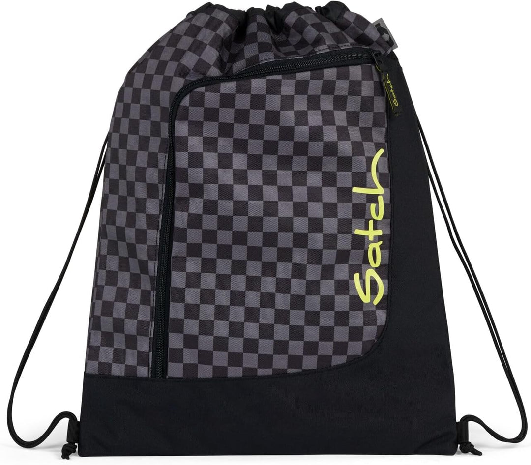 Satch Pack Schulrucksack Set 3tlg. inkl. Schlamperbox und Sportbeutel (Dark Skate), Dark Skate