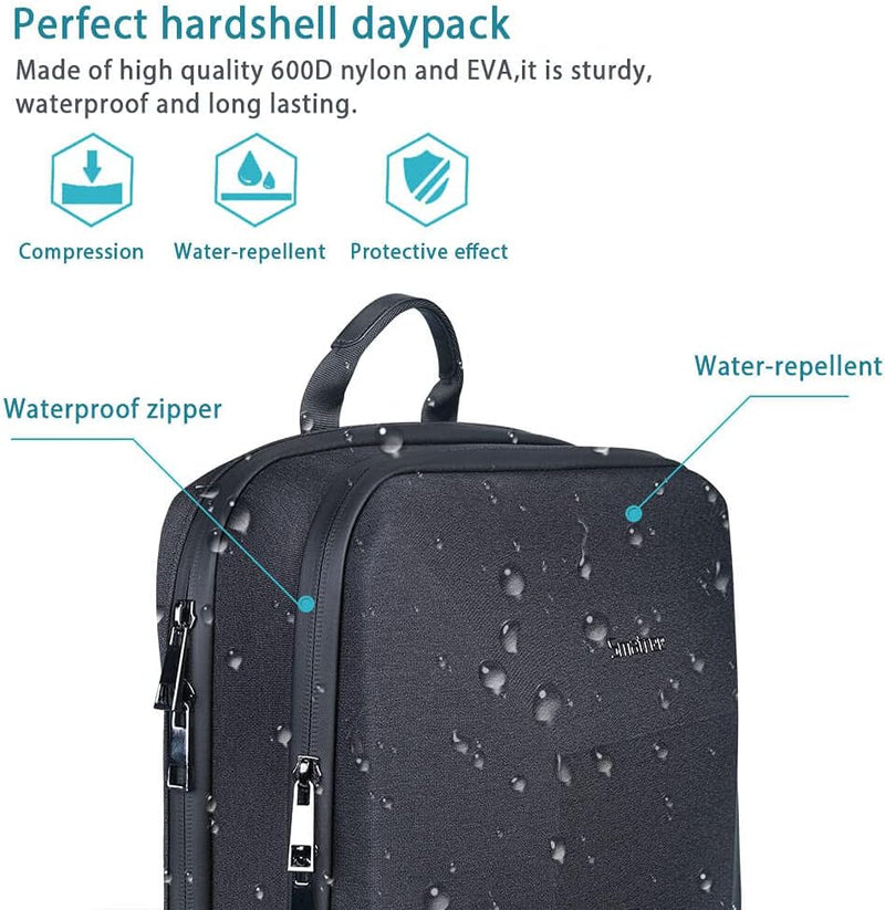 Smatree Laptop-Rucksack für Herren, Business Reise Rucksack, Laptop-Tasche Kompatibel mit 13 14 15,4