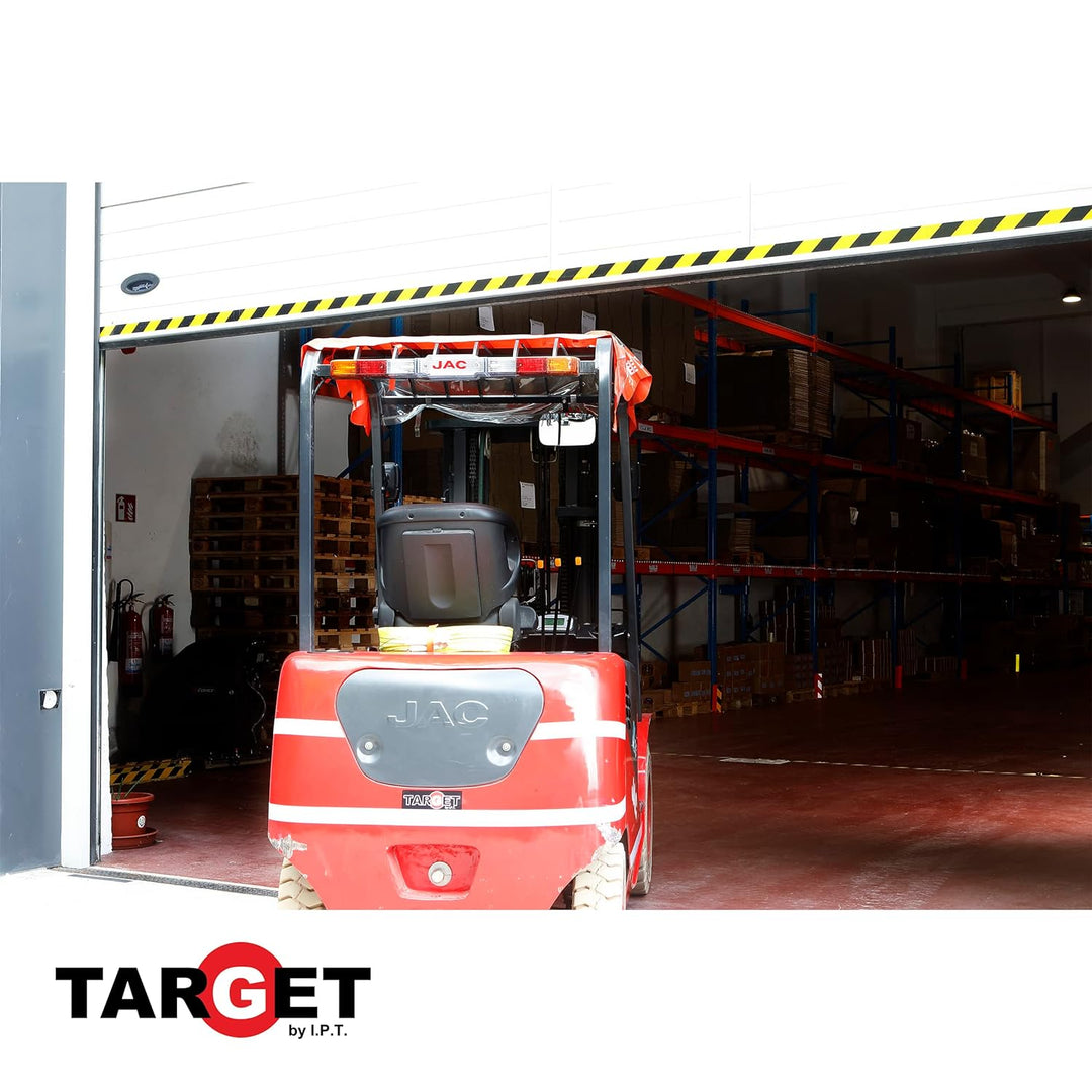 TARGET CRB3350 - Reflektierendes Band - Weiss 33 Meter x 50 Millimeter - Klebeband - Warnung - Besch