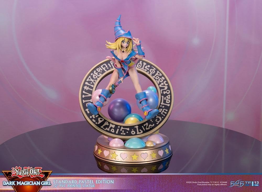 FIRST4FIGURES YU-GI-OH - Dark Magician Girl - Statuette Standard Pastel Edition 30cm