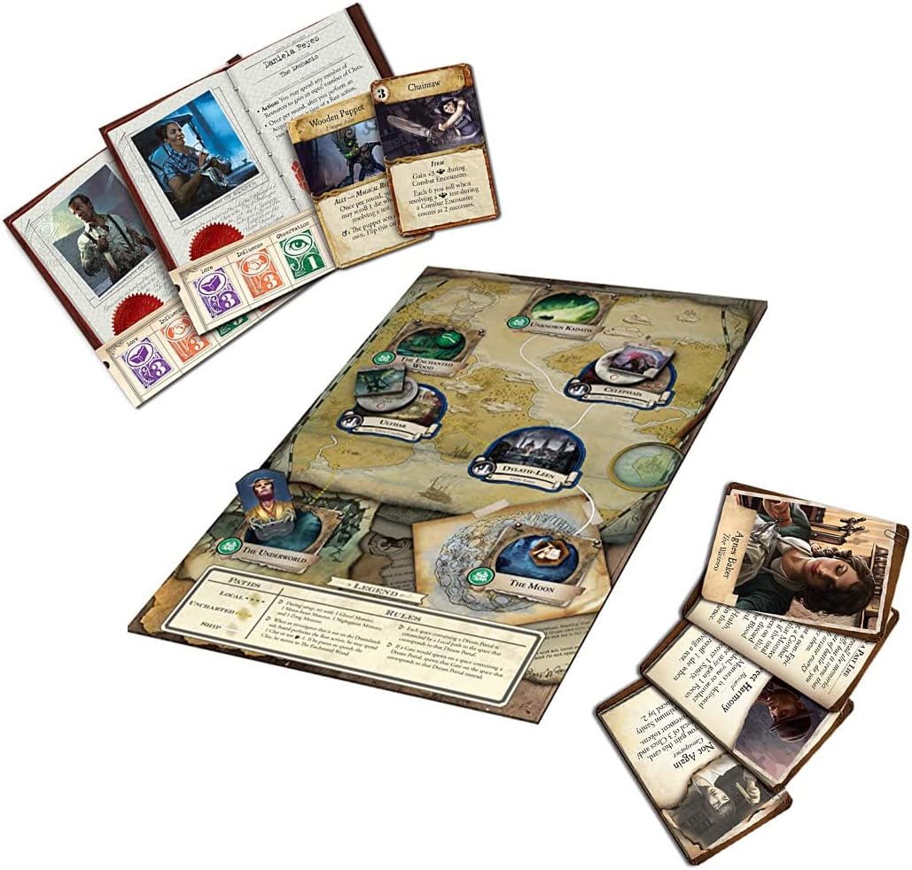 Giochi Uniti - Eldritch Horror: Nyarlathotep-Masken, Erweiterung für Eldritch Horror, 1-8 Spieler, 1