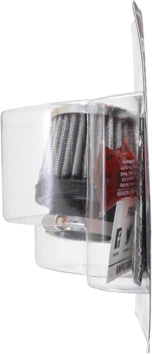 K&N RC-0790 KFZ und Motorrad Universal Chrom Filter Rot