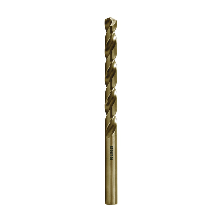 Ruko 215100 Spiralbohrer DIN 338 Typ VA HSSE Co 5 Durchmesser 10, 0 mm, 0 W, 0 V, 10 Stück