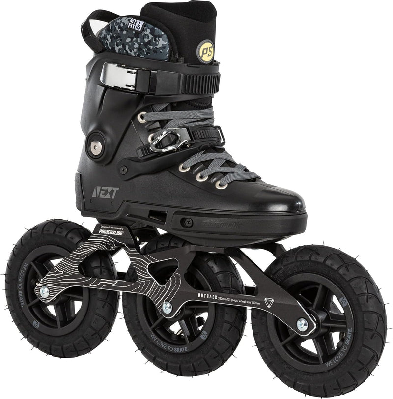 Powerslide SUV Inline Skate Next Outback 150, für Off-Road und Training, für Damen und Herren