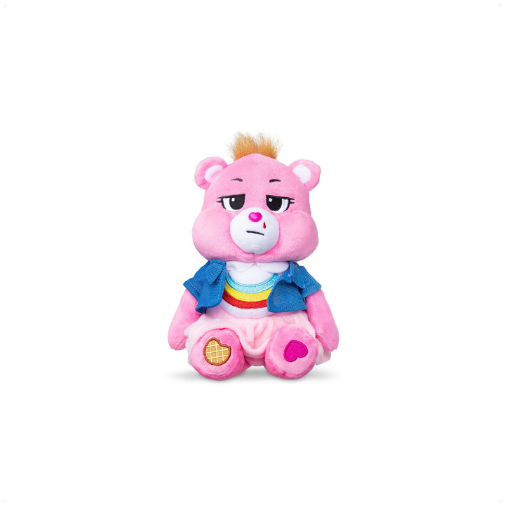 Basic Fun Care Bears x Stranger Things Cheer Bear als Eleven – 22 cm Fun Size Plüsch – Limitierte Sa
