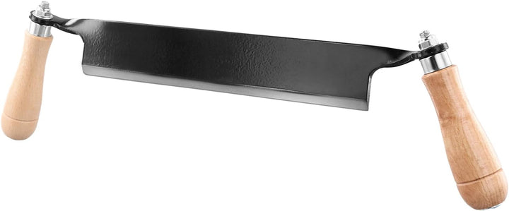 QWORK® 250 mm Zugmesser Reifmesser mit Hohe Schärfe, Gehärteter Hohlschliffklinge, Ergonomischen Hol