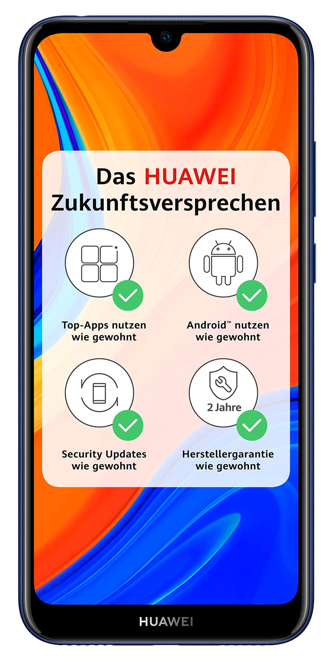 HUAWEI Y6s Dual-SIM Smartphone 15,46 cm (6,09 Zoll) (3020mAh Akku, 32 GB interner Speicher, 3GB RAM,