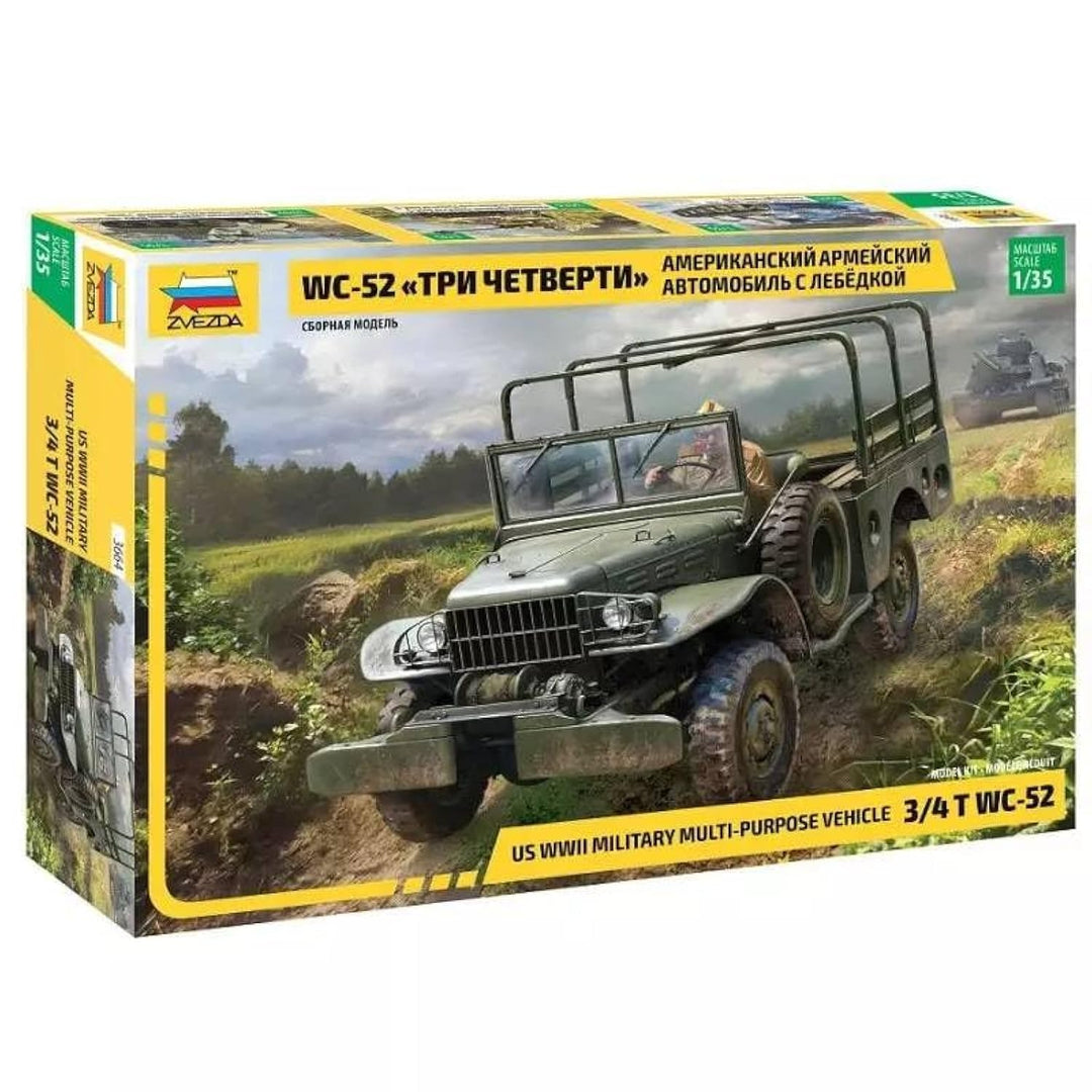 Zvezda 3664 Modellbausatz, Mehrfarbig
