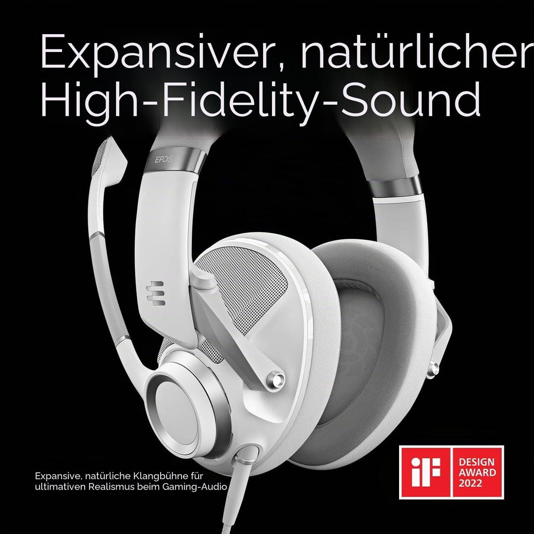 H6Pro Open Weiss Weiss H6Pro Open Back Weiss, Weiss H6Pro Open Back Weiss