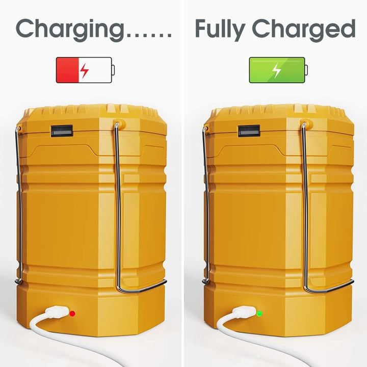 Solar Camping Laternen Wiederaufladbare mit Handkurbel, LED-Taschenlampe Lampe ohne Stromanschluss,