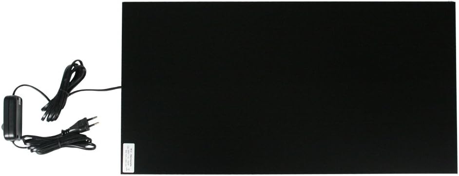 Thermo 3148044 Infrarot-Wärmeplatte 300 x 600 mm, 230 V, 40-150 W, 80 Grad Sicherheitsthermostat, 30