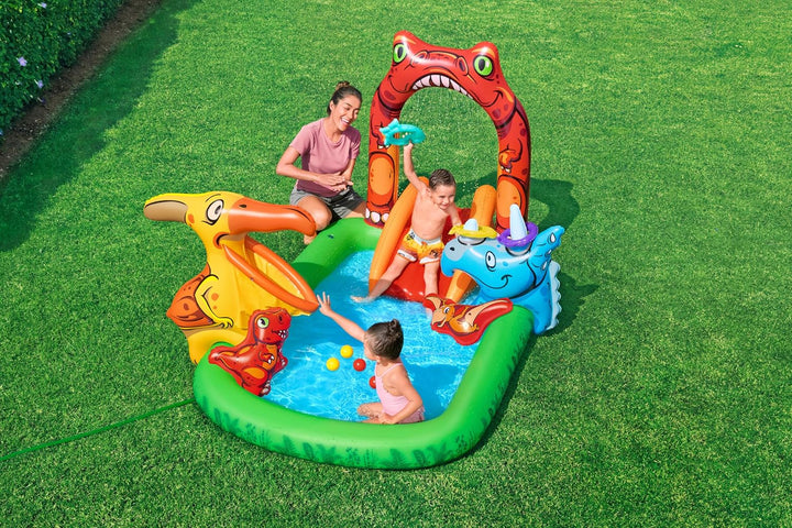 Bestway Wasserspielcenter Jurassic Splash 241 x 140 x 137 cm