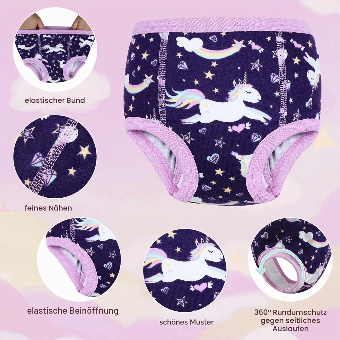 MOEMOE BABY Töpfchen Trainingshose, 10 Stück Baumwolle Töpfchen Trainingshose Kinder Trainer Töpfche