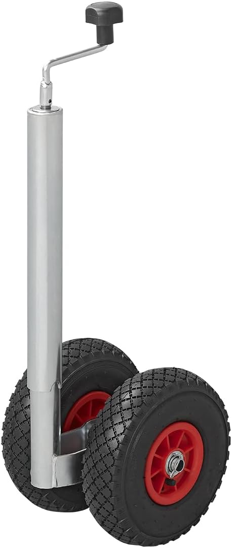 ProPlus Zwillingsrad Doppelstützrad Anhänger Bugrad Anhängerstützrad Deichsel Rad Reifen Single, Sin