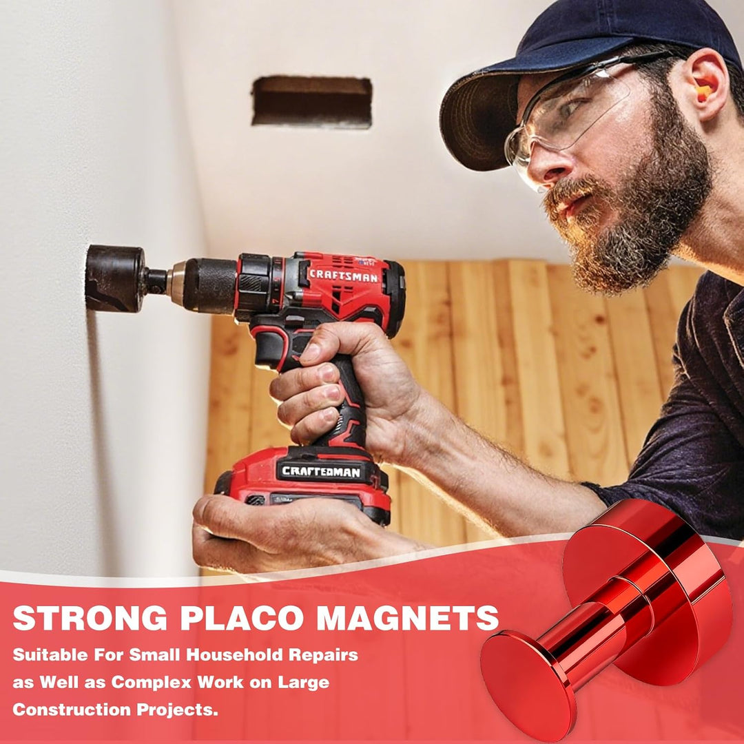Präzisionsmagnet für Schienenerkennung von Placo, Erkennung von Stangen in Trockenbauwänden Schienen