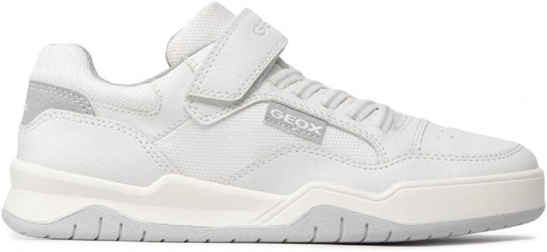 Geox Jungen J Perth Boy B Sneakers 28 EU White Lt Grey, 28 EU White Lt Grey