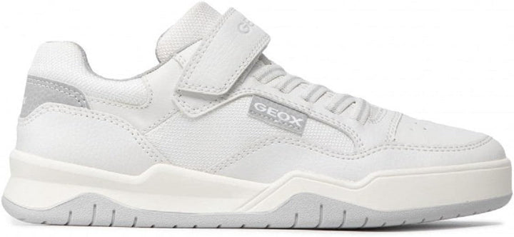 Geox Jungen J Perth Boy B Sneakers 28 EU White Lt Grey, 28 EU White Lt Grey