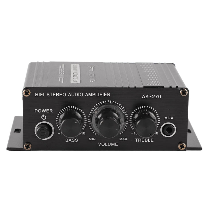 Stereo-Verstärker 12 V, Auto-Stereo-Audio-Verstärker, Auto-Audio-Subwoofer-Verstärker, Tragbarer Min
