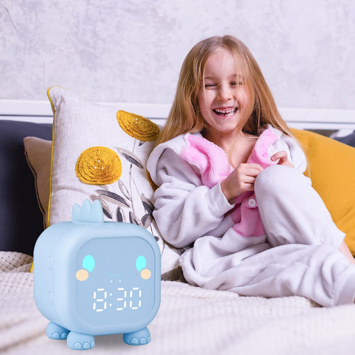 Digitaler Kinderwecker für Jungen Und Mädchen 4–16 Jahre | Multifunktionaler Wecker Kinder mit Bunte