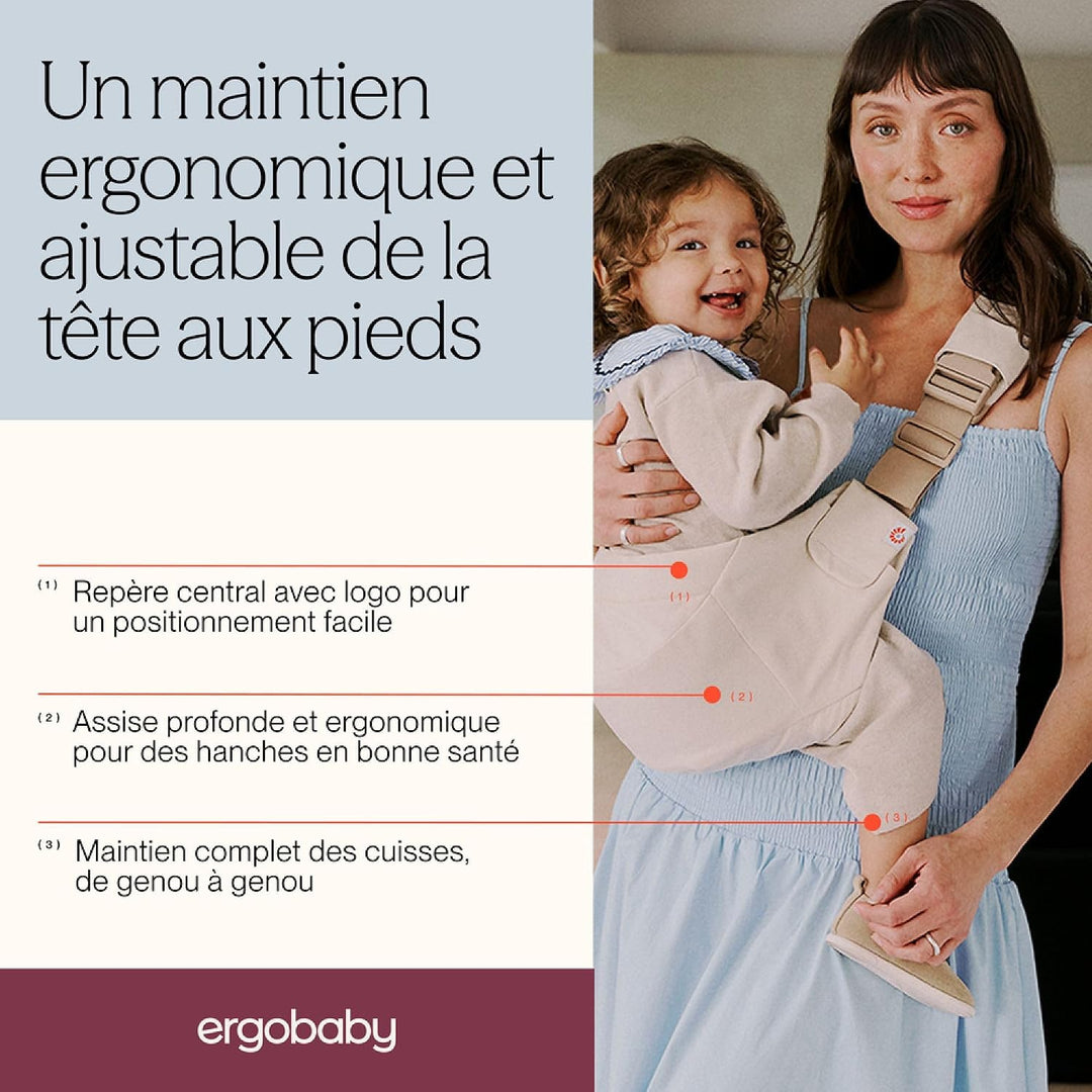 Ergobaby Upsie Sling Babyhüfttrage, Ergonomische Hüfttrage für Babys und Kleinkinder ab 6 Monaten (7