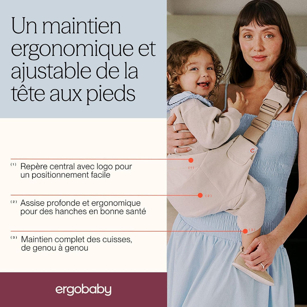 Ergobaby Upsie Sling Babyhüfttrage, Ergonomische Hüfttrage für Babys und Kleinkinder ab 6 Monaten (7