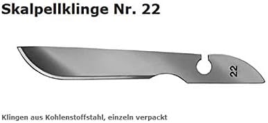 Bayha Bäcker Skalpell Baguette Messer, Teigmesser, Schneidemesser Wechselklingensystem Set Nr. 4 mit