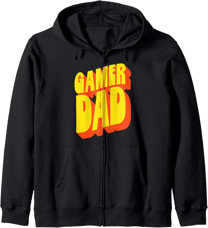 Gamer Dad Funny Retro Eighties 80s Kapuzenjacke