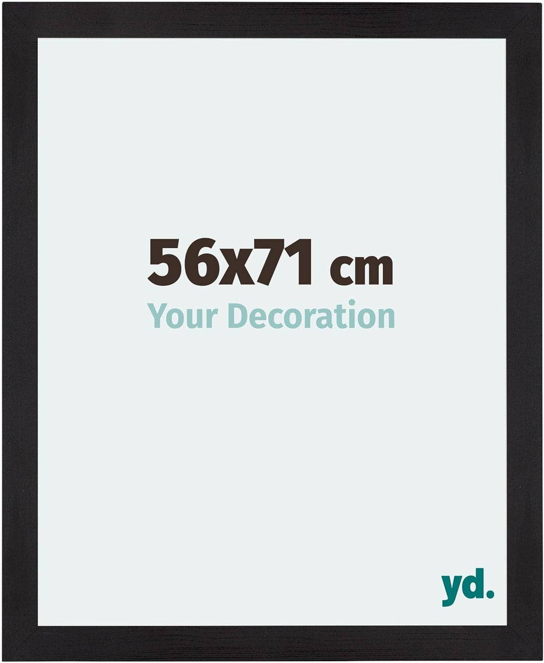 yd. Your Decoration - Bilderrahmen 56x71 cm - Bilderrahmen aus MDF mit Acrylglas - Antireflex - Ausg