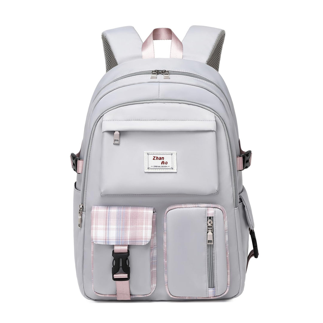 FANDARE Beiläufig Rucksack Schulrucksack Schulranzen Daypacks mit 15.6 Zoll Laptopfach Schultaschen