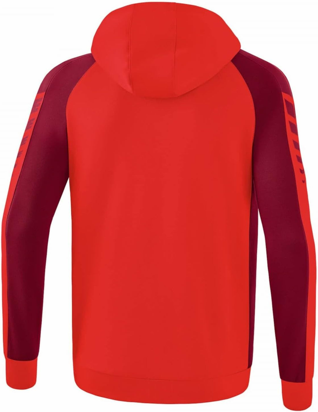 Erima Unisex Kinder Six Wings Trainingsjacke mit Kapuze 116 Rot/Bordeaux, 116 Rot/Bordeaux