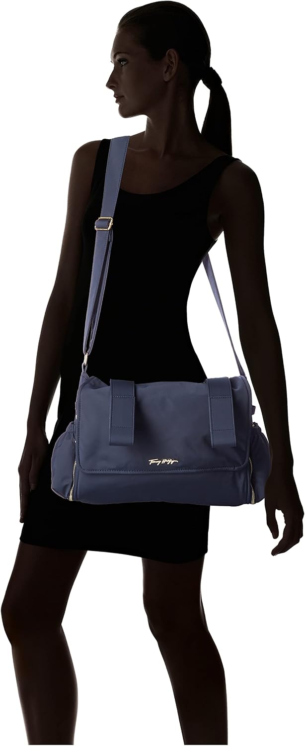 Tommy Hilfiger Unisex Kinder Baby Wickeltasche, Twilight Navy