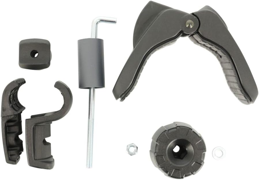 Peruzzo Rahmen-Haltearm-2334041101 Rahmen-Haltearm grau/schwarz 6cm