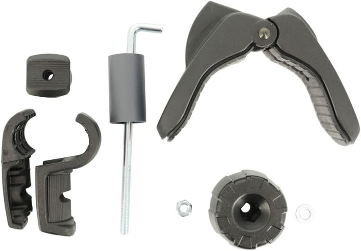 Peruzzo Rahmen-Haltearm-2334041101 Rahmen-Haltearm grau/schwarz 6cm