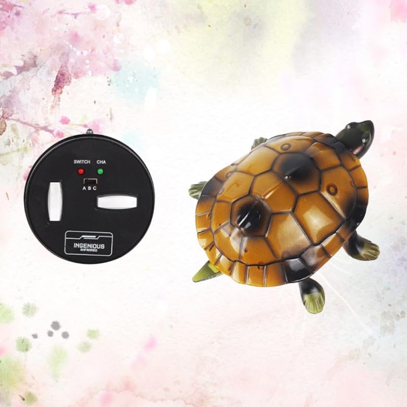 ibasenice Ferngesteuerte Schildkröte Spielzeug, Realistische Elektrische Roboter Schildkröte mit Fer
