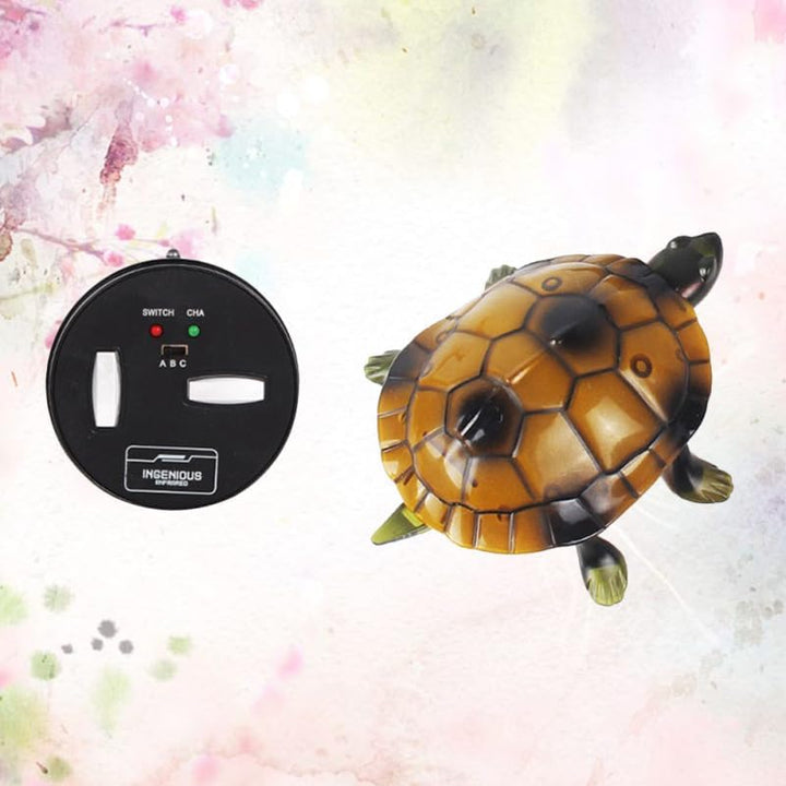 ibasenice Ferngesteuerte Schildkröte Spielzeug, Realistische Elektrische Roboter Schildkröte mit Fer