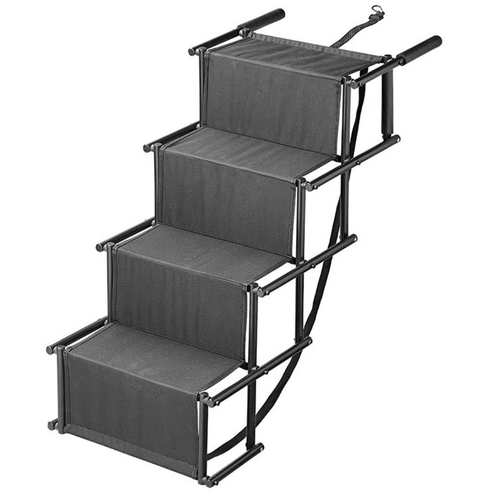 ProPlus 730014 Hundetreppe, Schwarz, 101 x 47 x 76 cm