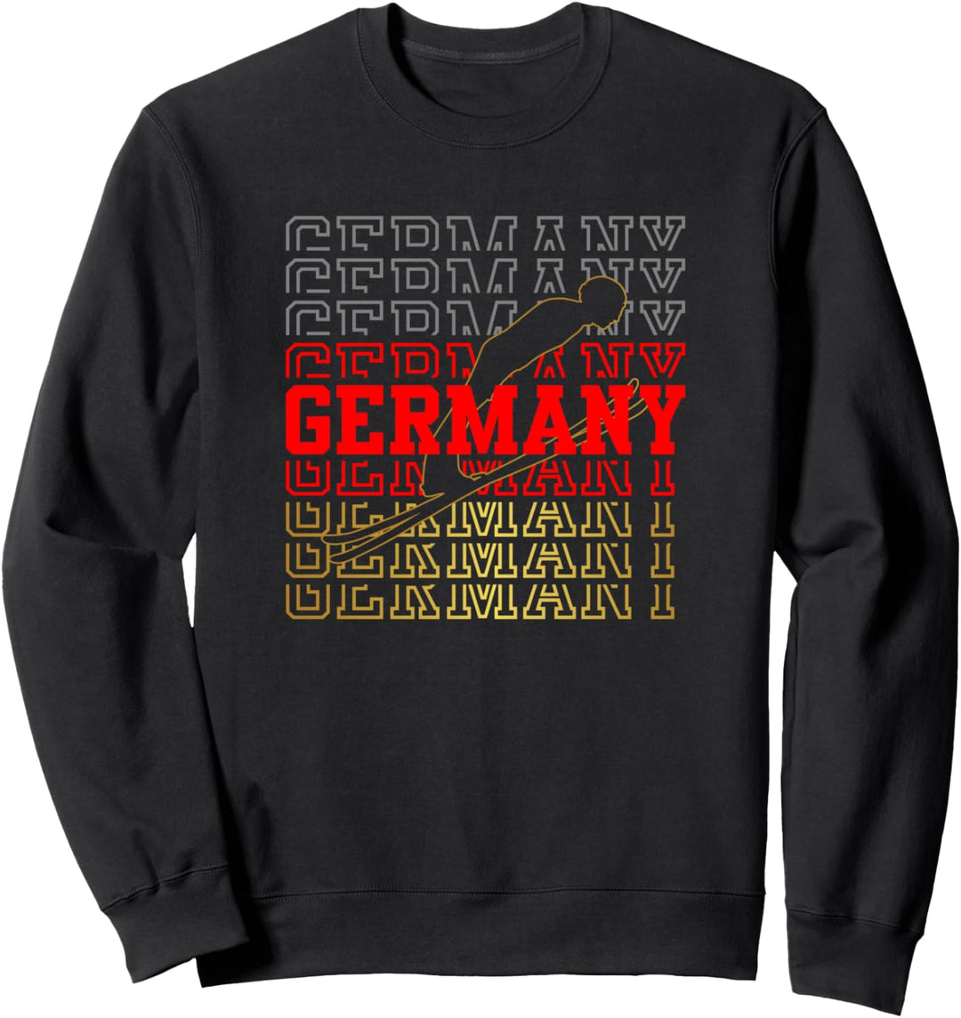 Skispringen Deutschland Germany Wintersport Sweatshirt