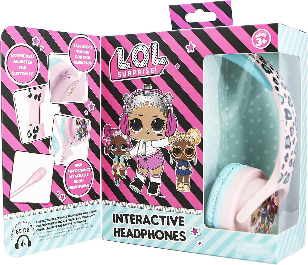 OTL Technologies LOL Surprise interaktiver Kopfhörer, mit Mikrofon & Kabel Interactive Kinder (gröss