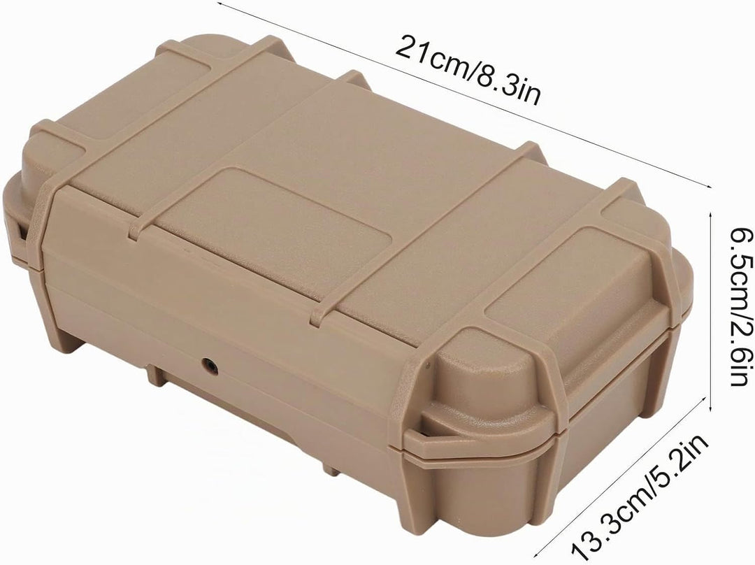 BuyWeek wasserdichte Box, Outdoor Aufbewahrungsbox ABS Kunststoff Aufbewahrung Werkzeugbox Hartschal