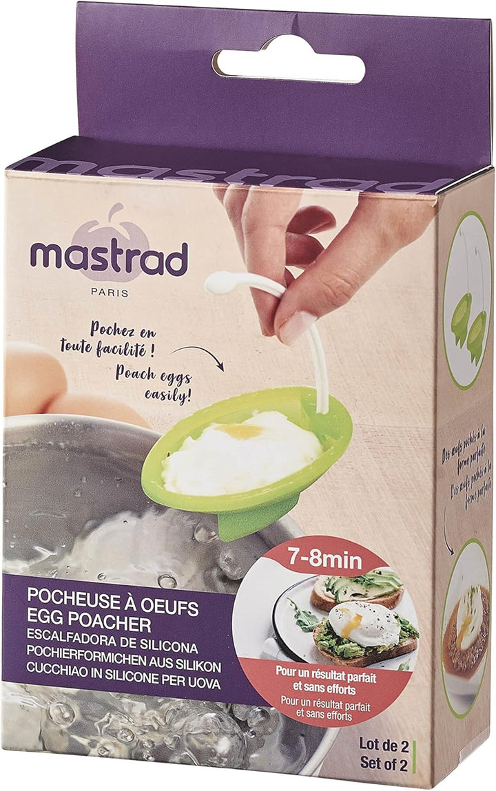 Mastrad F65208 Silikon-Pochierformen 2-er Set