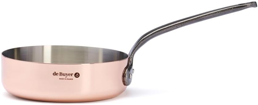 DE BUYER Sauteuse, Edelstahl, Silber, 20 cm 27.9 x 20.1 x 10.9 cm, 27.9 x 20.1 x 10.9 cm