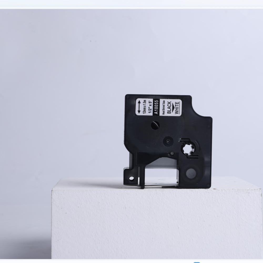Aken 18055 Kompatibel mit Dymo Rhino Industrie 12mm x 1.5m, 12mm