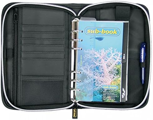 Sub-Base Logbuch SubBook mit Taucher + Starteinlage schwarz, schwarz
