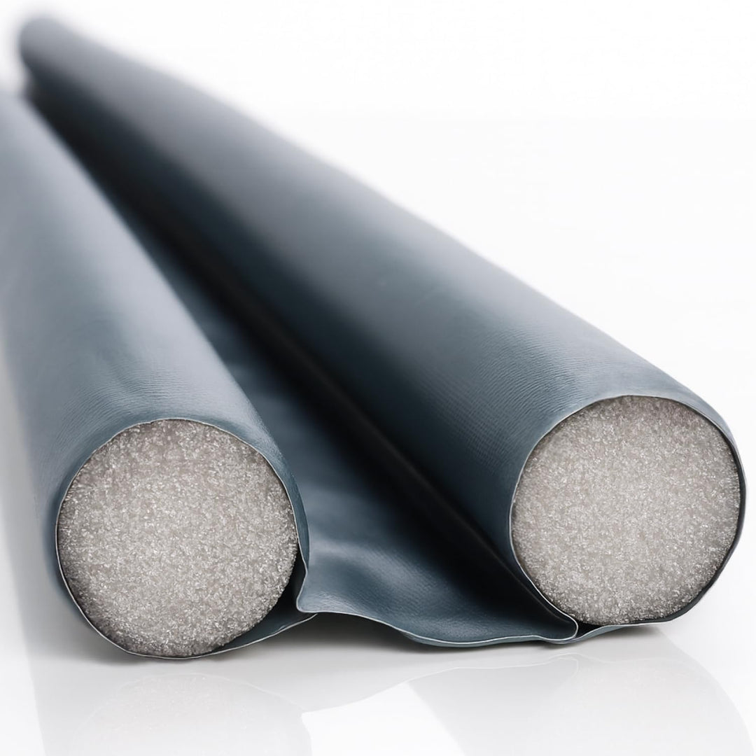 3X Zugluftstopper für Türen bis 95 cm - Türbodendichtung für Innentür und Haustür - Türunterdichtung