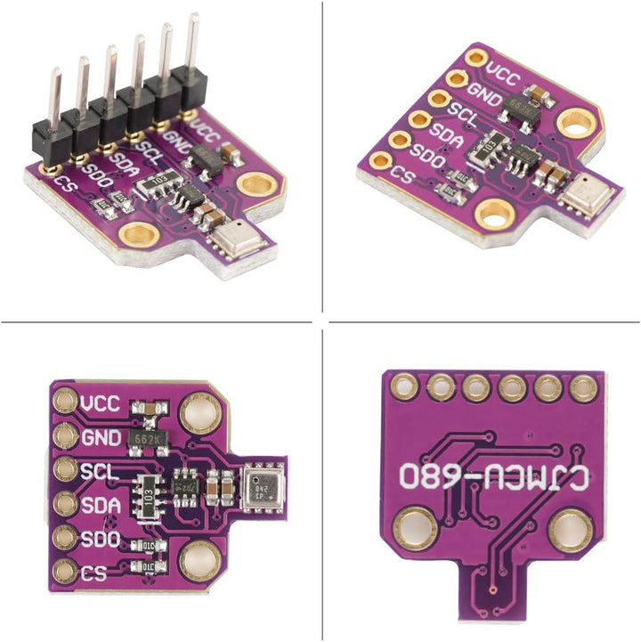 BME680-Sensor, CJMCU-680-Temperatur-Feuchtigkeitssensor Ultrakleine Entwicklungskarte für die Druckh